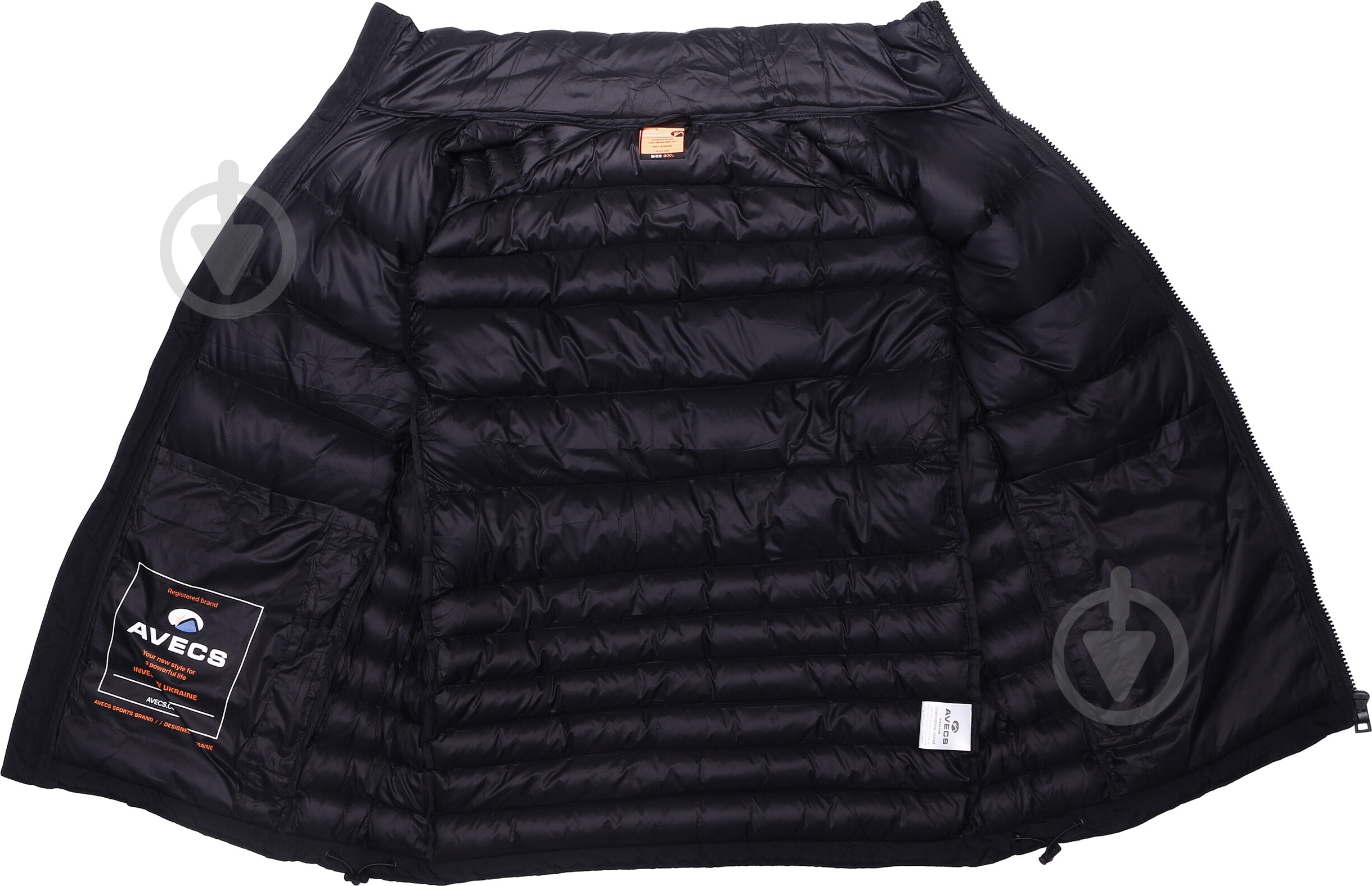 Жилет Avecs AV-50236B/1 р.5XL черный - фото 3 Жилет Avecs AV-50236B/1 р.5XL черный - фото 3