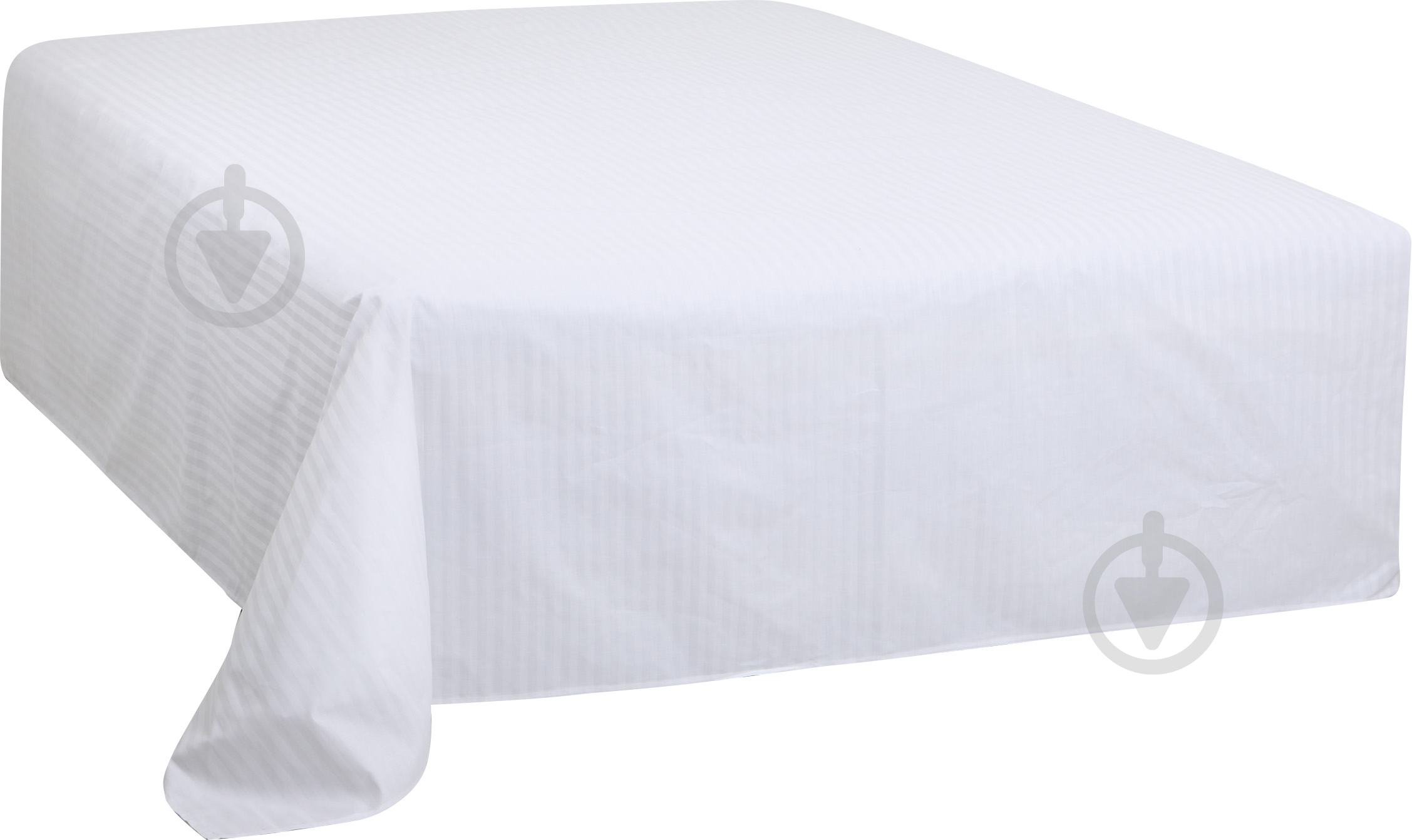 Комплект постільної білизни Basic Stripe 2 білий La Nuit - фото 2 Комплект постільної білизни Basic Stripe 2 білий La Nuit - фото 2