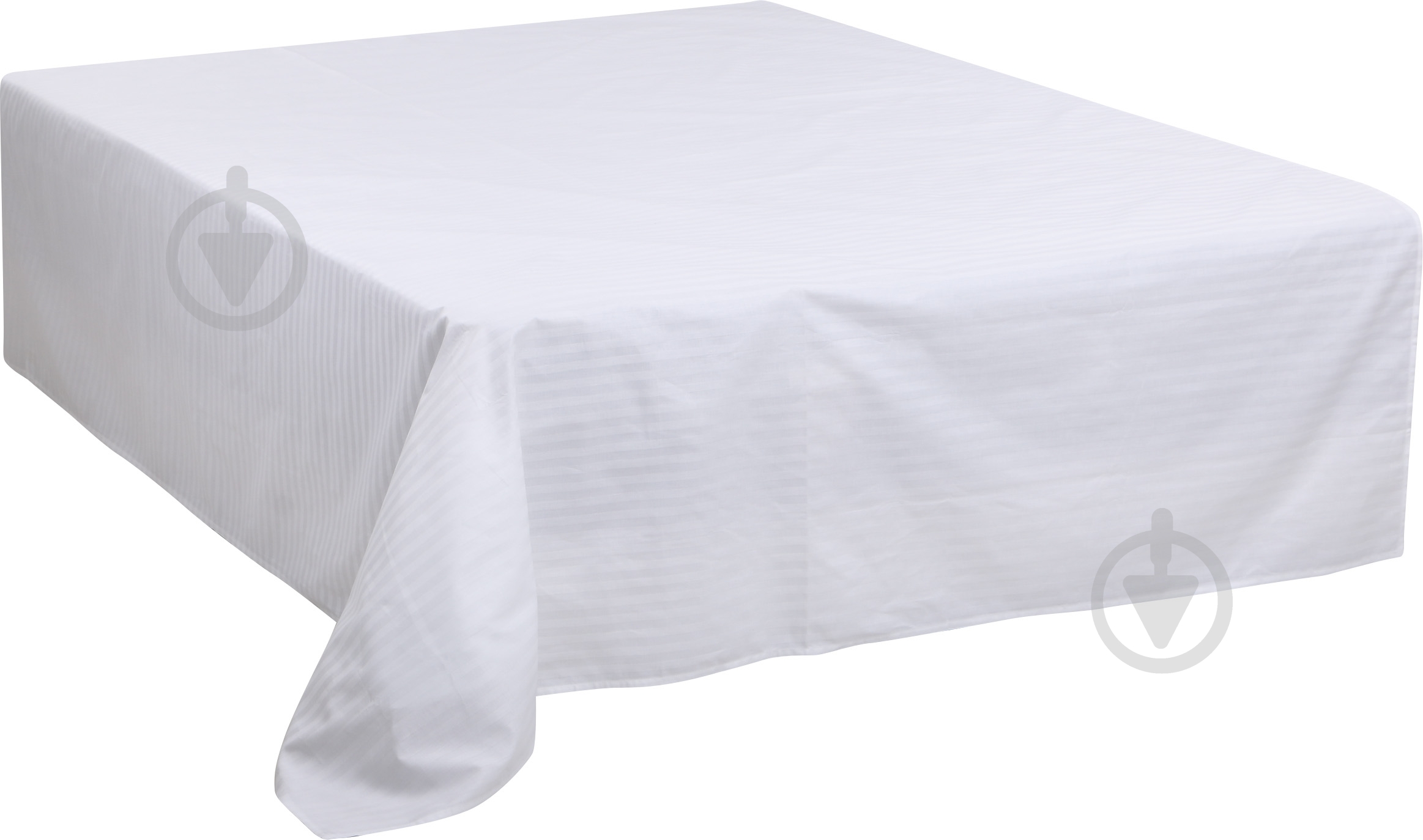 Простынь Basic Stripe 180х230см белый La Nuit - фото 1