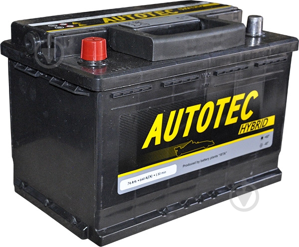 Аккумулятор автомобильный Ista 74Ah 640A 12V «+» слева - фото 1