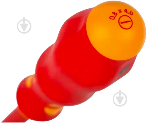 Отвертка WURTH шлицевая VDE SLIM-версия 0,4X2,5X80 Zebra 061363125 - фото 2