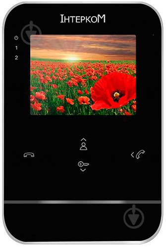 Видеодомофон Intercom IM-01 black - фото 1
