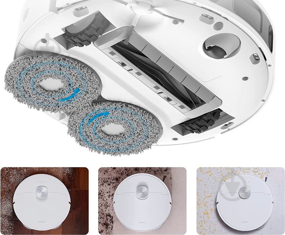 Робот-пылесос моющий DREAME L10s Ultra (RLS6LADC) white - фото 26
