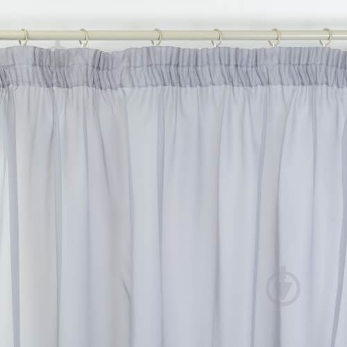 Тюль-вуаль свинцово-серый 300x270 см Текстиль-Контакт - фото 2 Тюль-вуаль свинцово-серый 300x270 см Текстиль-Контакт - фото 2