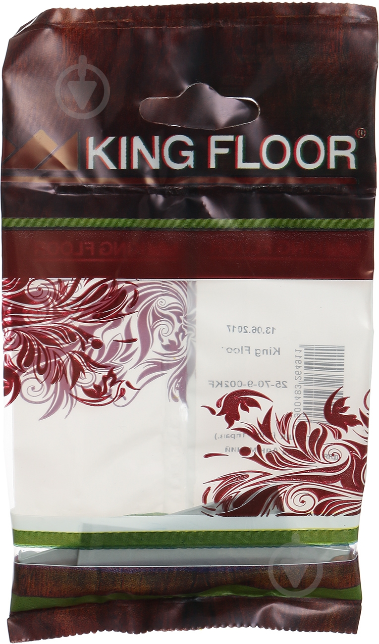 Комплект заглушок King Floor 70 1 ліва+1 права алюміній 70 мм - фото 3