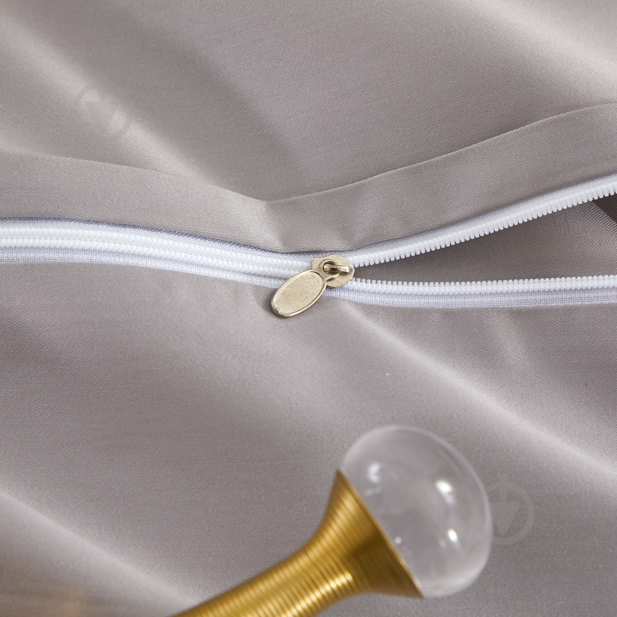 Комплект постельного белья Solid семейный серый La Nuit - фото 4 Комплект постельного белья Solid семейный серый La Nuit - фото 4