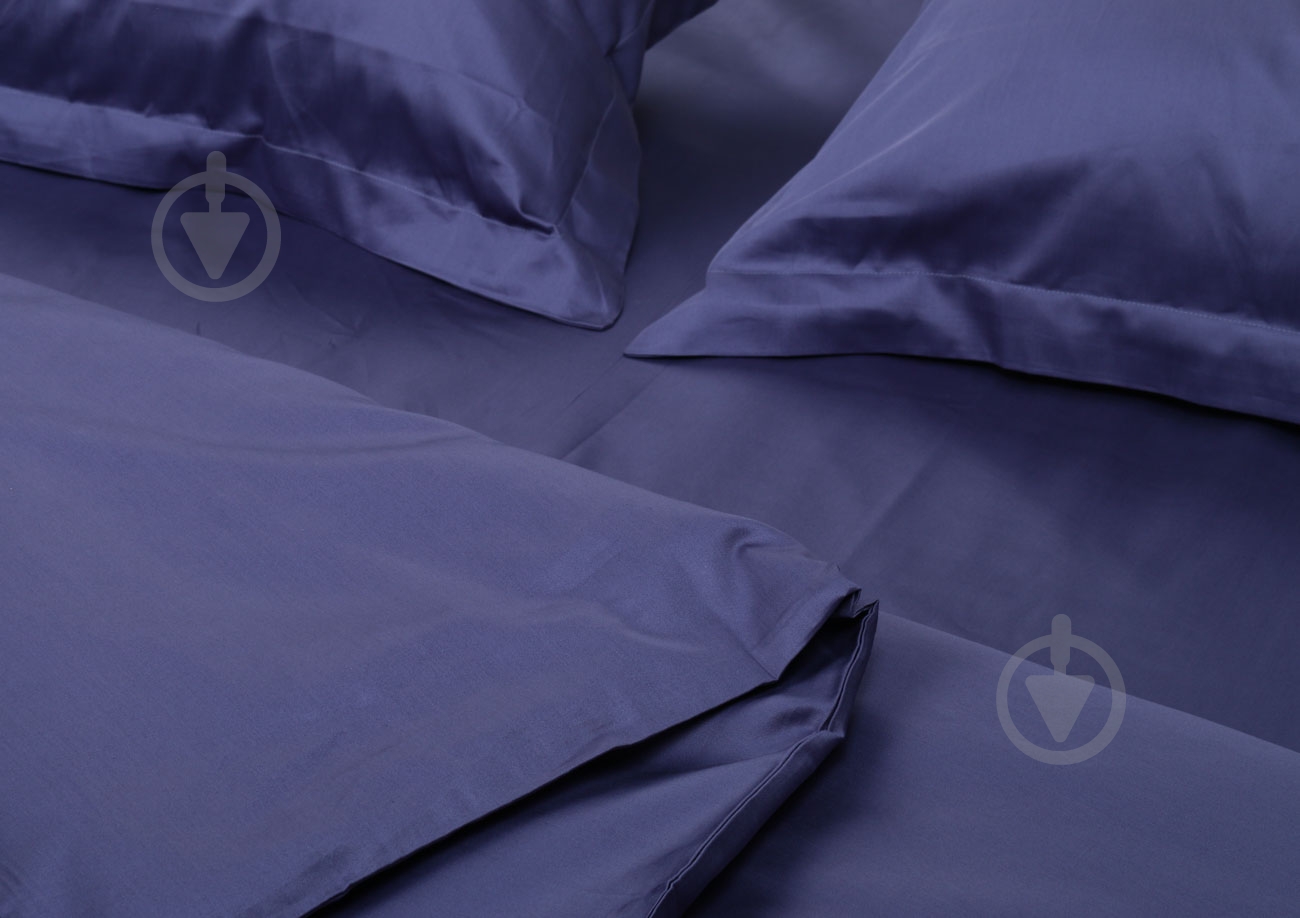 Комплект постельного белья Solid 2 семейный синий La Nuit - фото 2