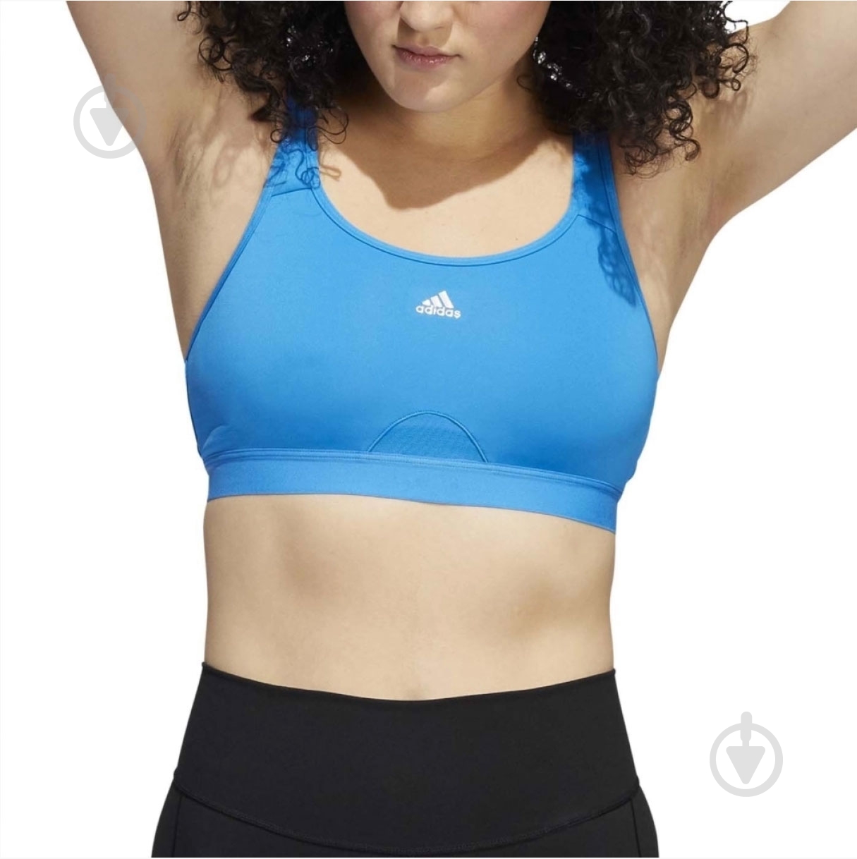 Бра Adidas Tlrd Move Hs Light Blue HC7859 р.S-A голубой - фото 3 Бра Adidas Tlrd Move Hs Light Blue HC7859 р.S-A голубой - фото 3