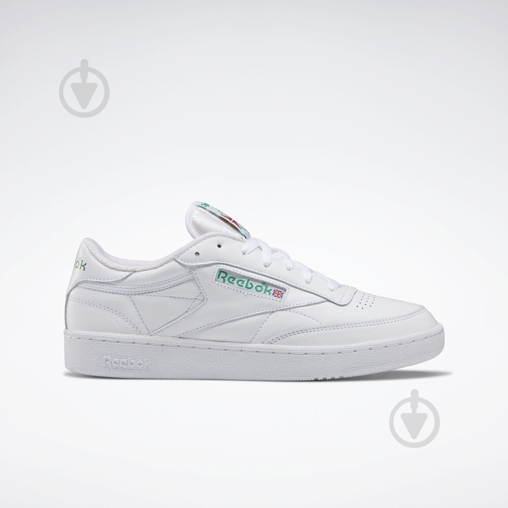 Кроссовки мужские Reebok CLUB C 85 FX3874 р.40,5 белые - фото 1