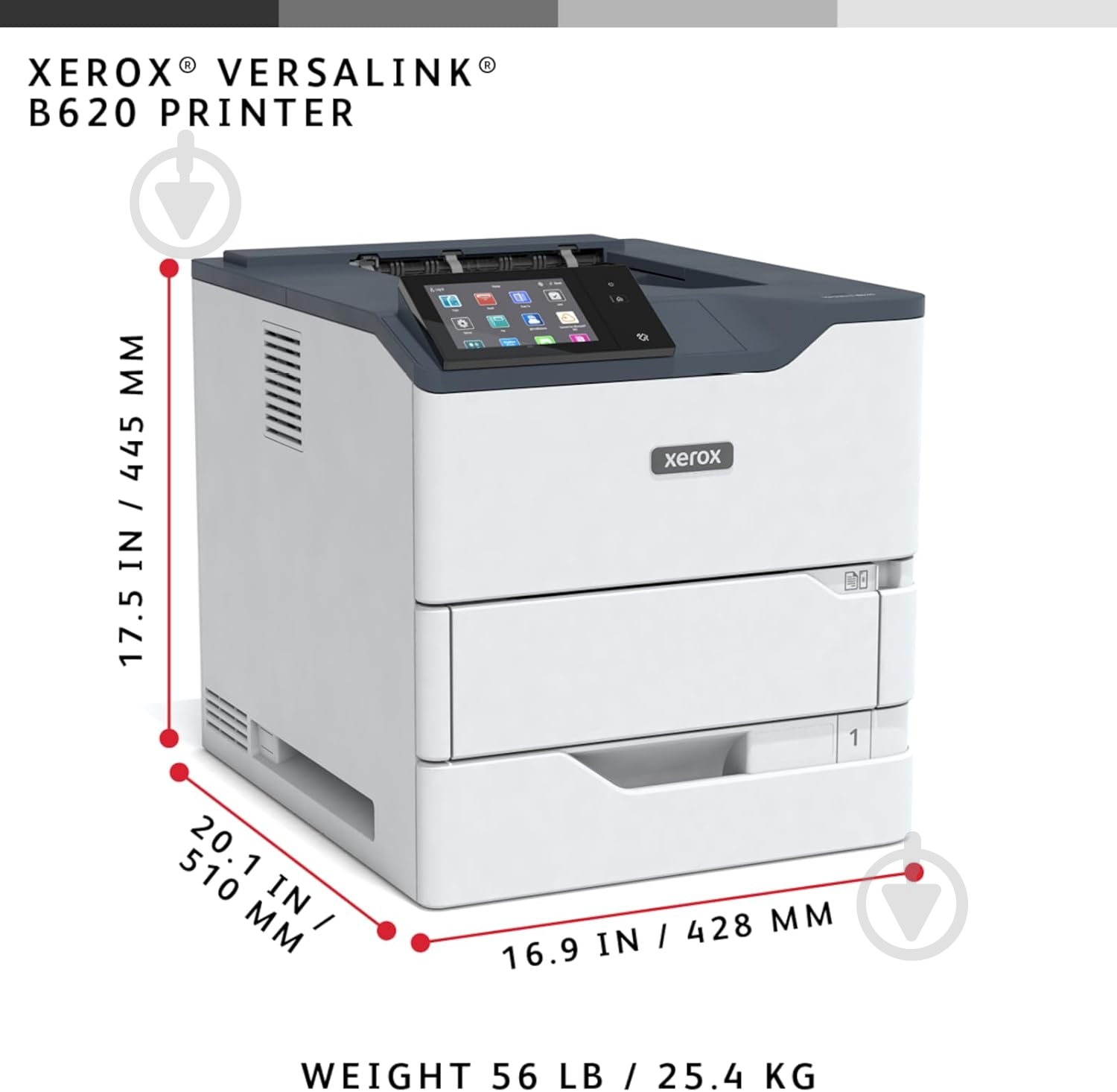 Принтер Xerox VersaLink B620 А4 (B620V_DN) - фото 3