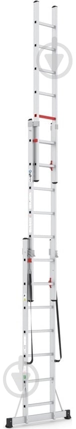 Лестница 3-секционная универсальная Virastar Triomax Pro 3x7 (TS6107) - фото 2