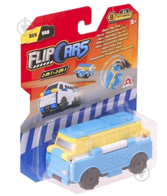 Машинка Flip Cars 2 в 1 в ас. EU463875 - фото 9