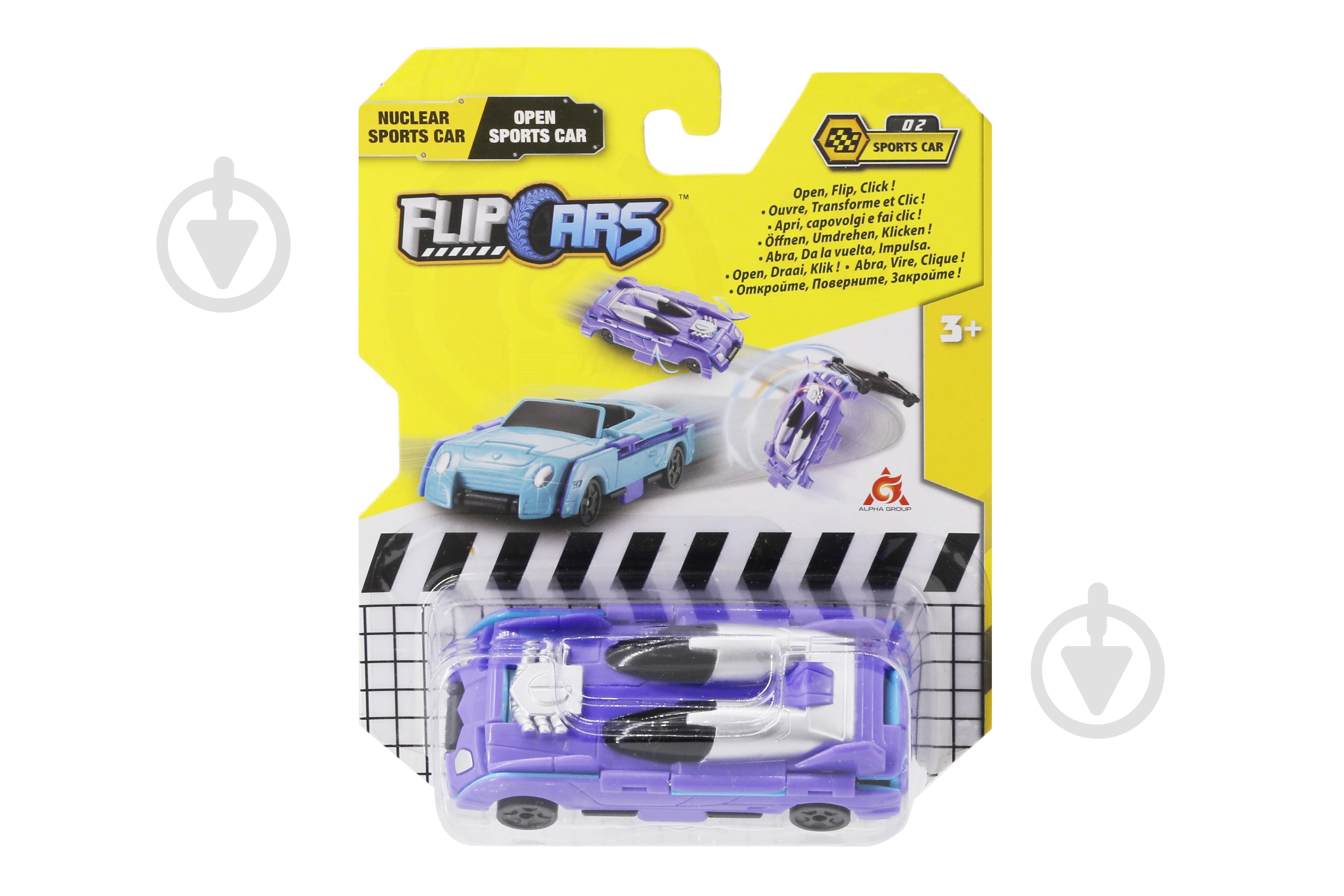 Машинка Flip Cars 2в1 Спорткар в ас. EU463875B - фото 5 Машинка Flip Cars 2в1 Спорткар в ас. EU463875B - фото 5