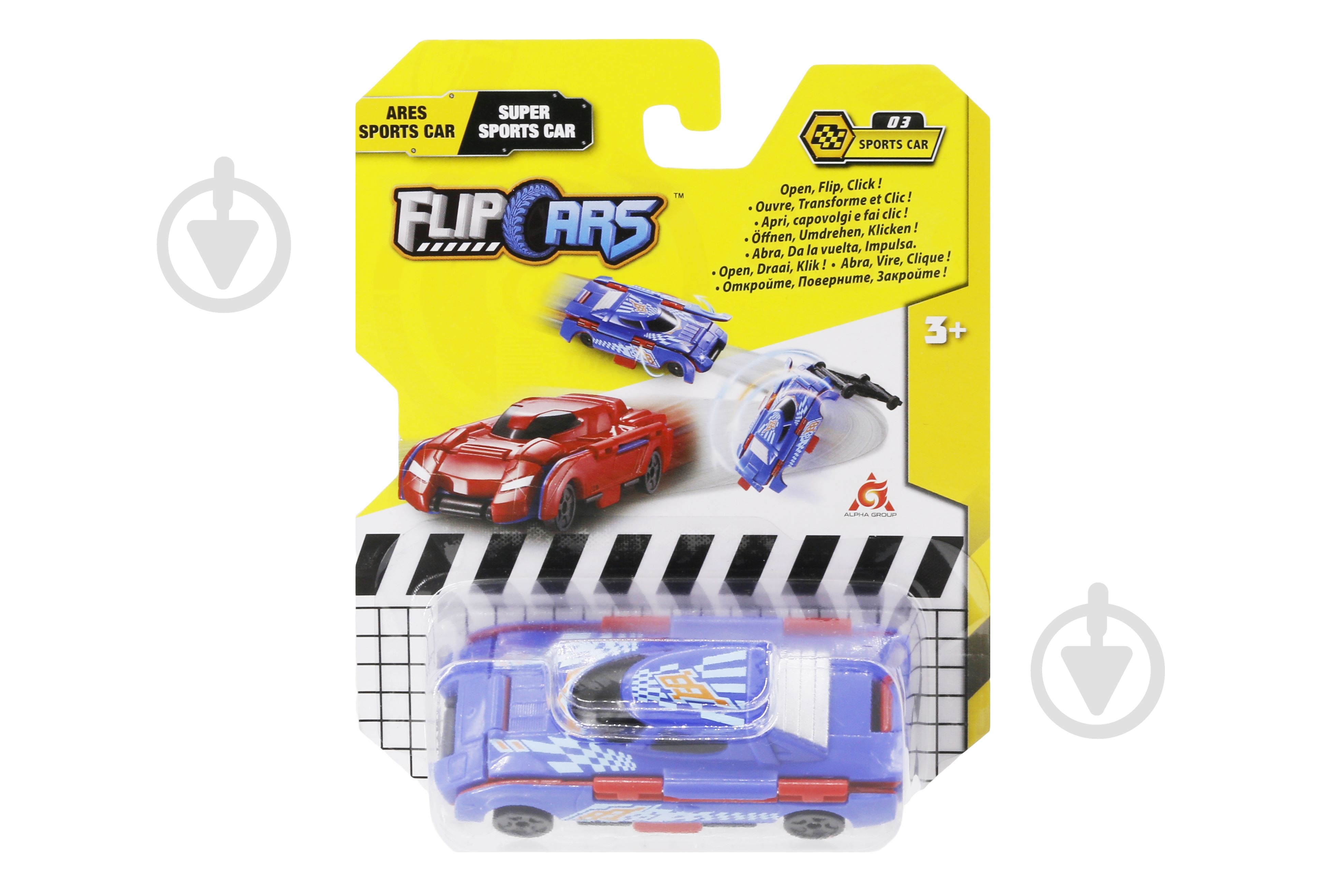 Машинка Flip Cars 2в1 Спорткар в ас. EU463875B - фото 4 Машинка Flip Cars 2в1 Спорткар в ас. EU463875B - фото 4