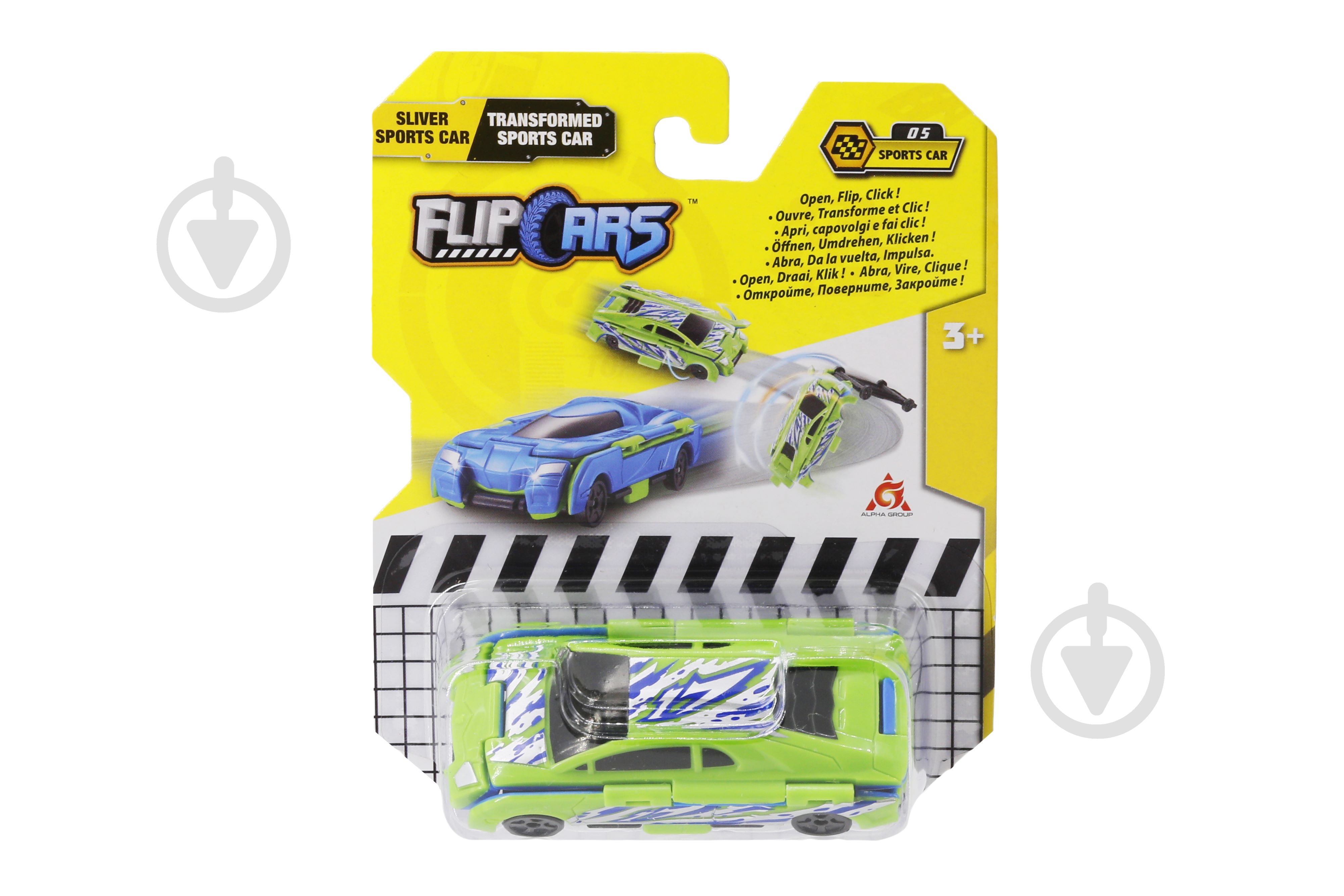 Машинка Flip Cars 2в1 Спорткар в ас. EU463875B - фото 2 Машинка Flip Cars 2в1 Спорткар в ас. EU463875B - фото 2