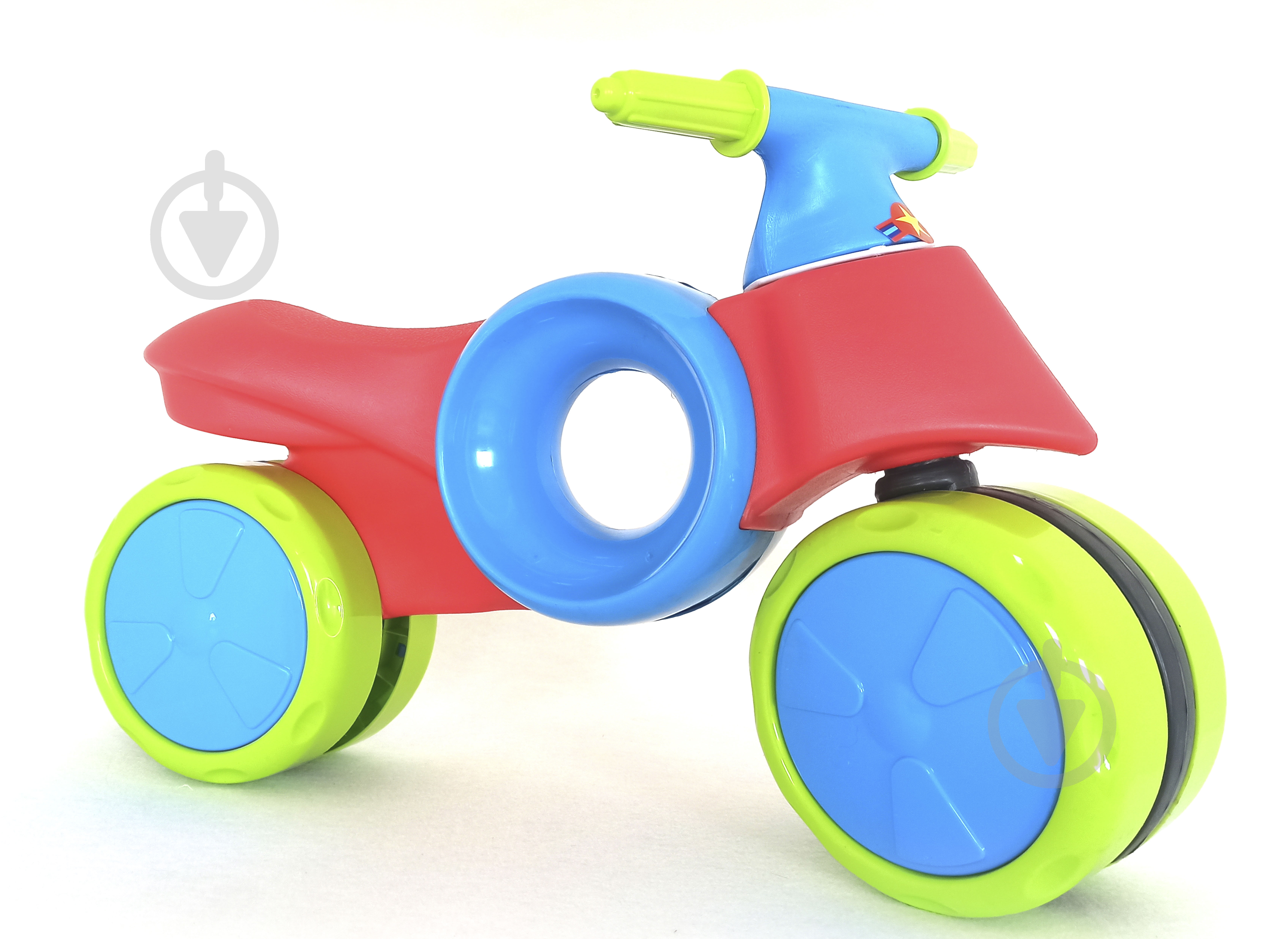 Беговел KinderWay 65х39,6х31,5 см разноцветный 11-004 - фото 2