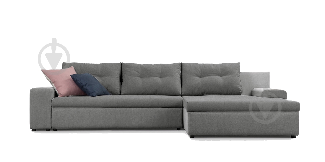 Диван кутовий PRAKTICA Sofa Олівер (категорія 1) сірий 3030x2120x715 мм - фото 1