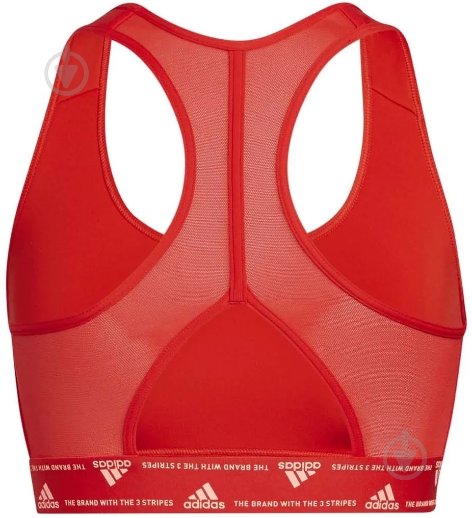 Бра Adidas Performance TRN MS GOOD HC7843 р.L-D/DD червоний - фото 6