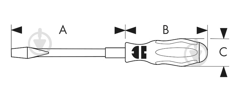 Отвертка WURTH шлицевая круглый стержень 1,2X8X175 Zebra 061323108 - фото 2 Отвертка WURTH шлицевая круглый стержень 1,2X8X175 Zebra 061323108 - фото 2