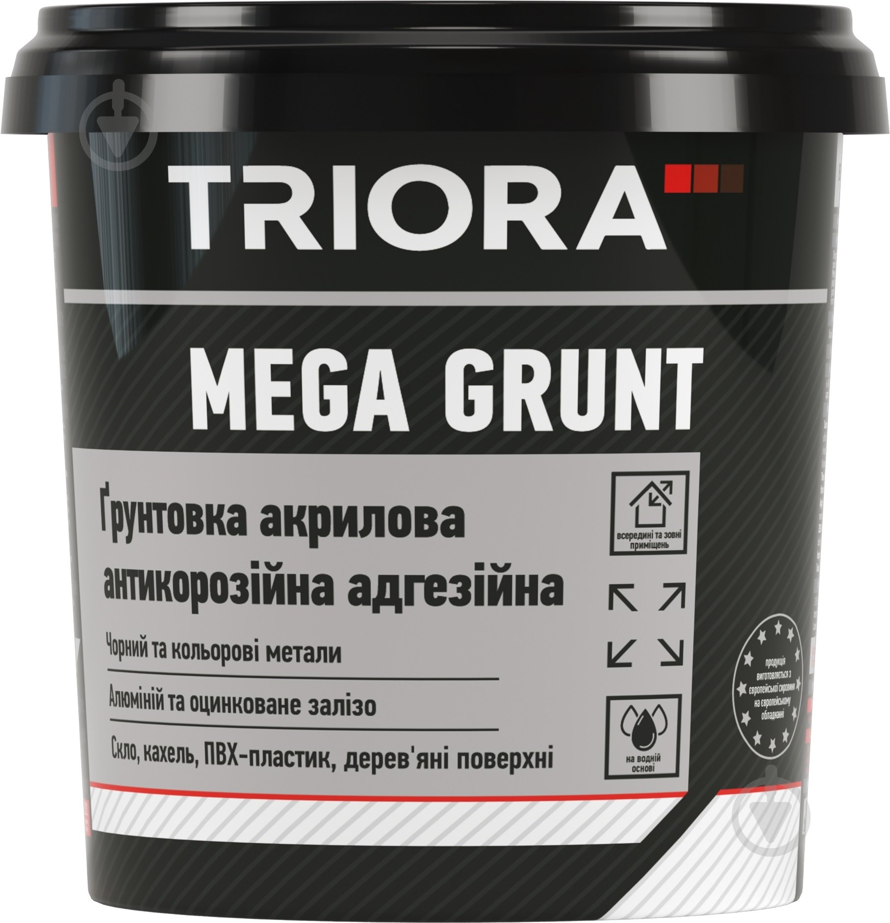 Ґрунтовка акрилова адгезійна Triora Mega Grunt 2,5 кг - фото 1