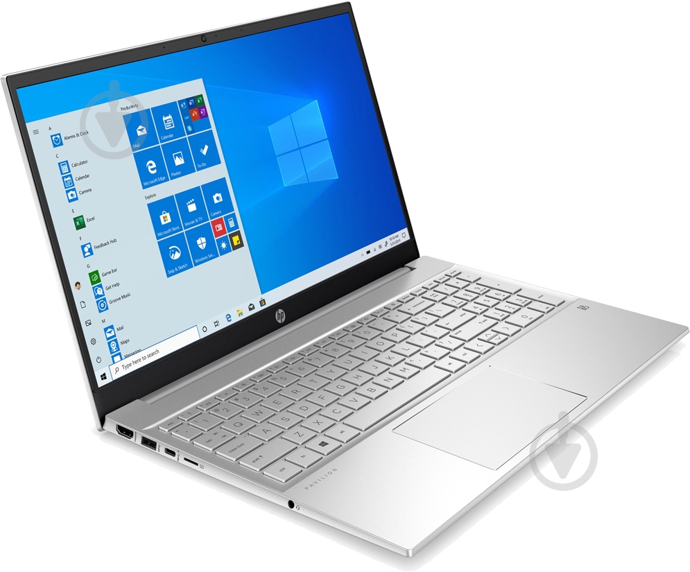 Ноутбук HP Pavilion 15-eg0030ur 15,6 (2W2D2EA) silver - фото 2