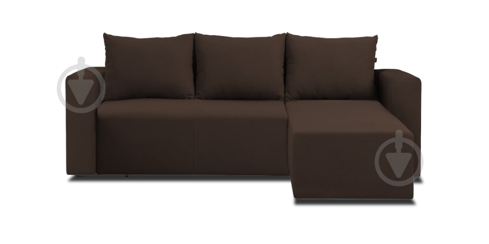 Диван угловой PRAKTICA Sofa Теодор Лайт (категория 1) коричневый 2215x1390x710 мм - фото 1