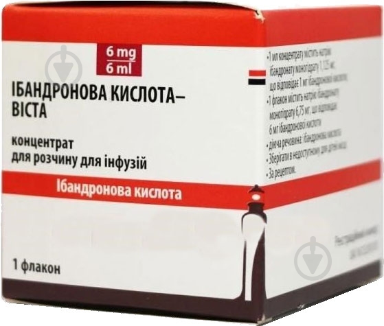 Ибандроновая кислота концентрат 1 мг - фото 1