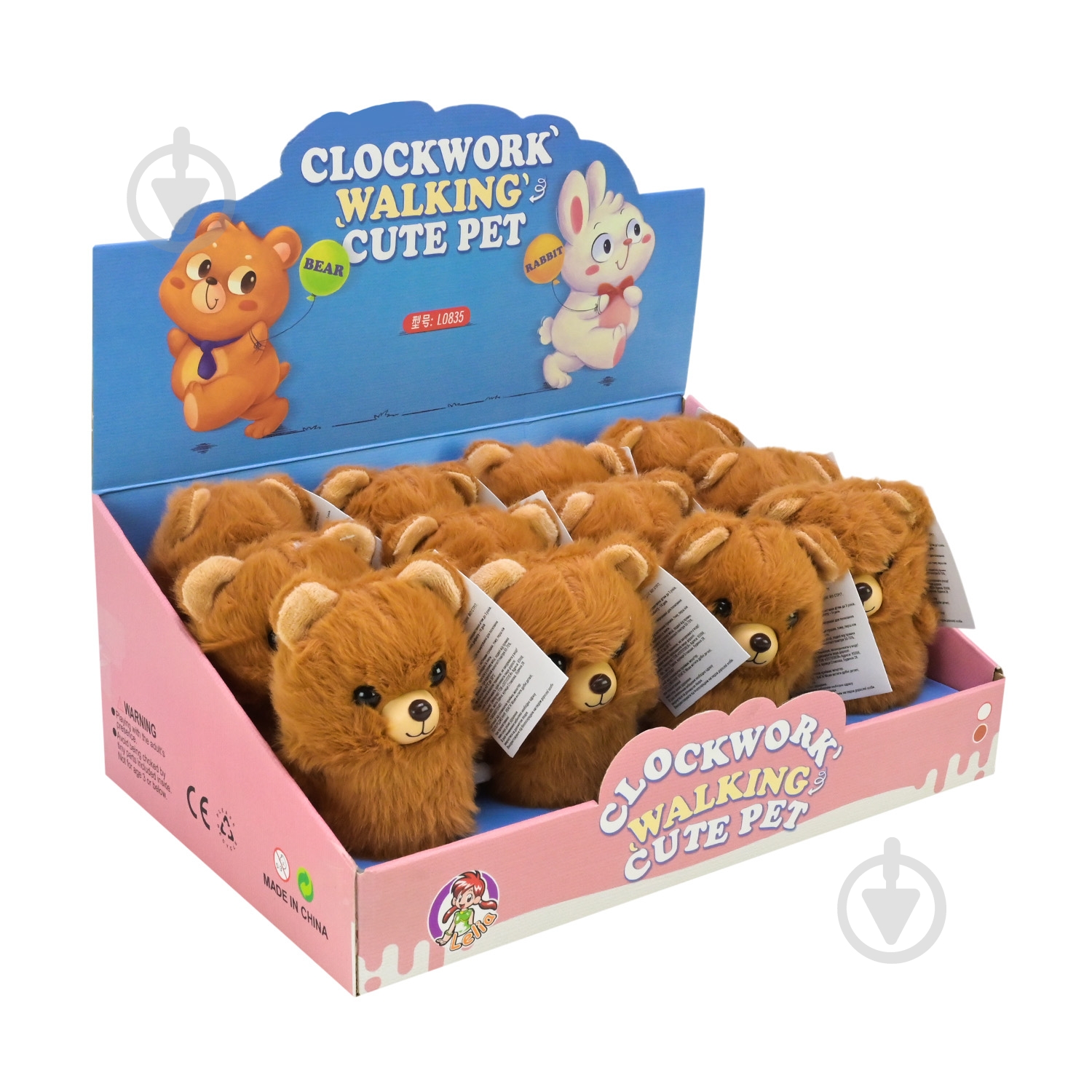 Іграшка Shantou Ведмідь L0835 - фото 4 Іграшка Shantou Ведмідь L0835 - фото 4