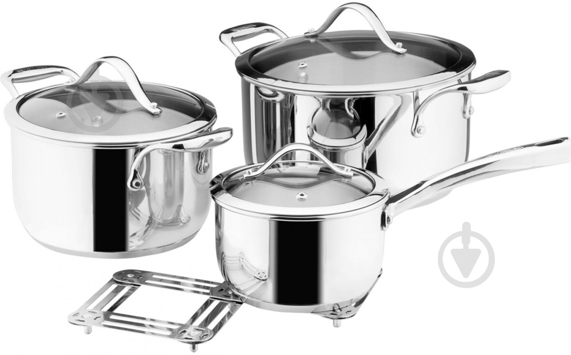 Набор посуды Vinzer Chef 7 предметов 89028 - фото 1 Набор посуды Vinzer Chef 7 предметов 89028 - фото 1