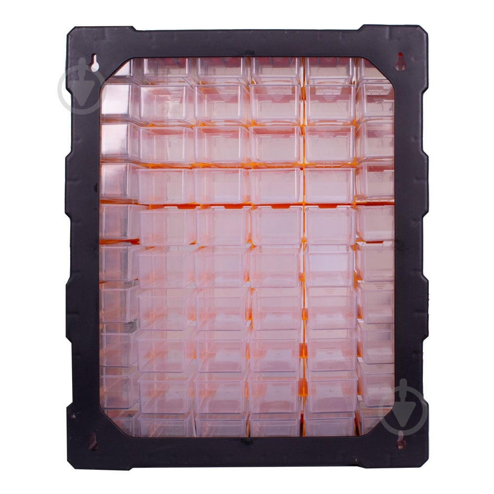 Органайзер для мелких деталей e.toolbox.pro.22 60-секционный 381х157х475 мм 24" t011022 - фото 3