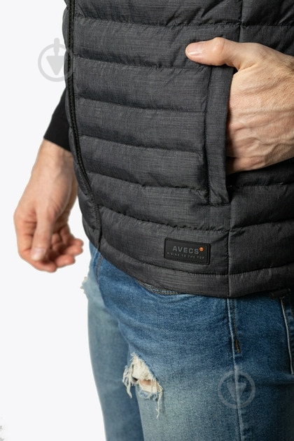 Жилет Avecs AV-50236/2 р.L серый - фото 5 Жилет Avecs AV-50236/2 р.L серый - фото 5