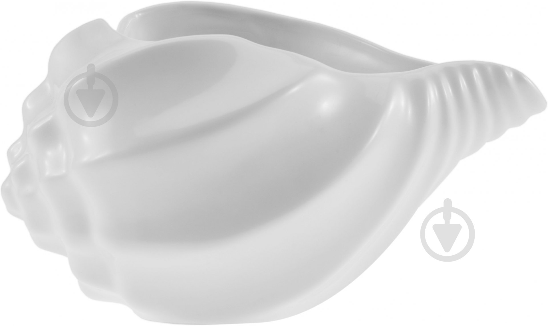 Статуэтка Eterna ракушка SE 403 13х15 см белый - фото 1