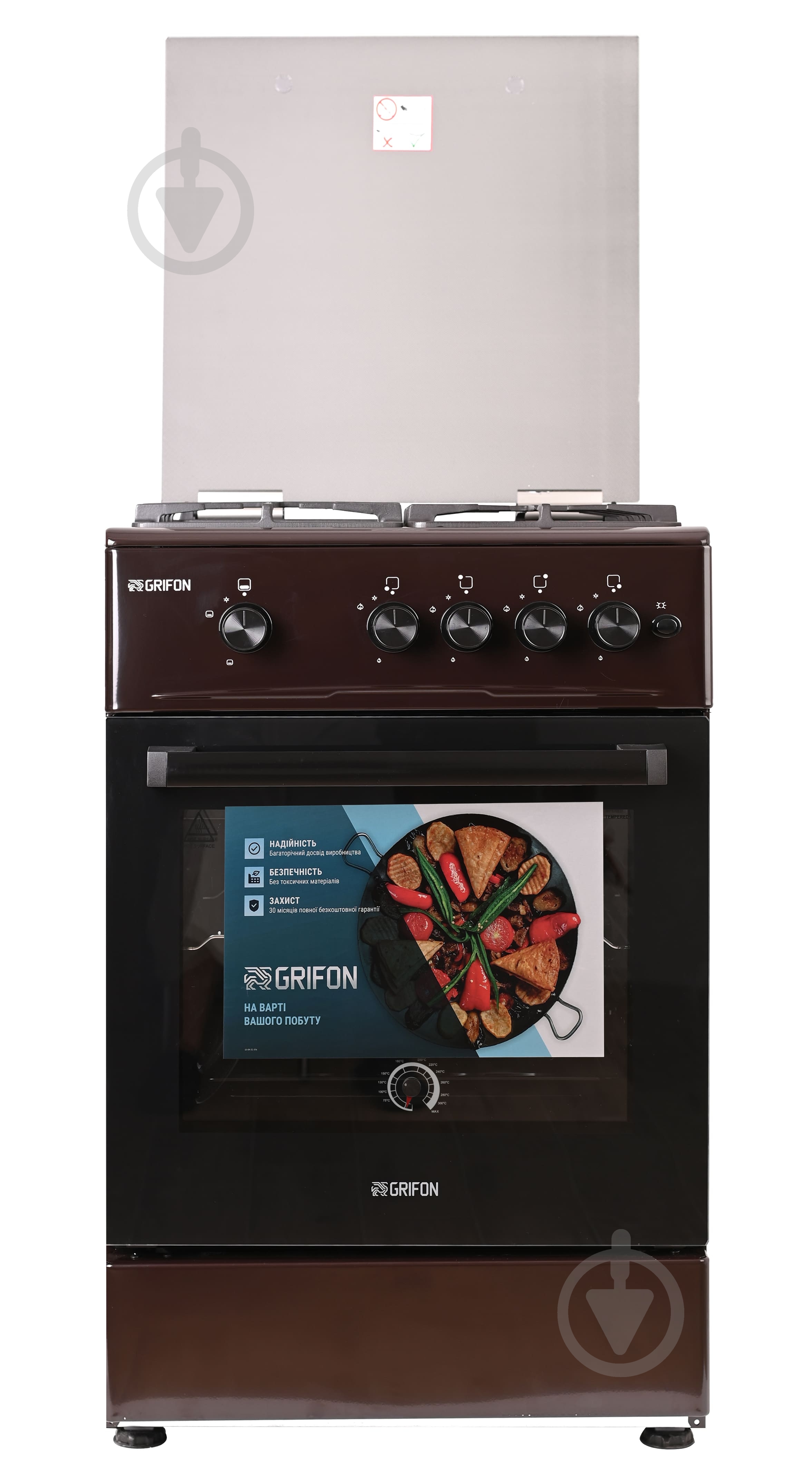 Плита газова Grifon G543B-CAWB2 - фото 1