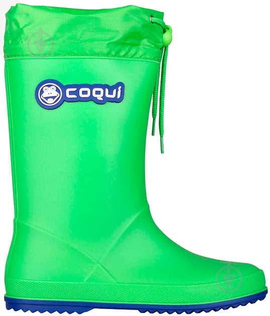 Чоботи Coqui 8509 Lime/Roya 8509 Lime/Roya р.34 зелено-синій - фото 1