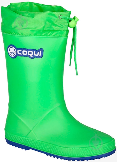 Чоботи Coqui 8509 Lime/Roya 8509 Lime/Roya р.34 зелено-синій - фото 2