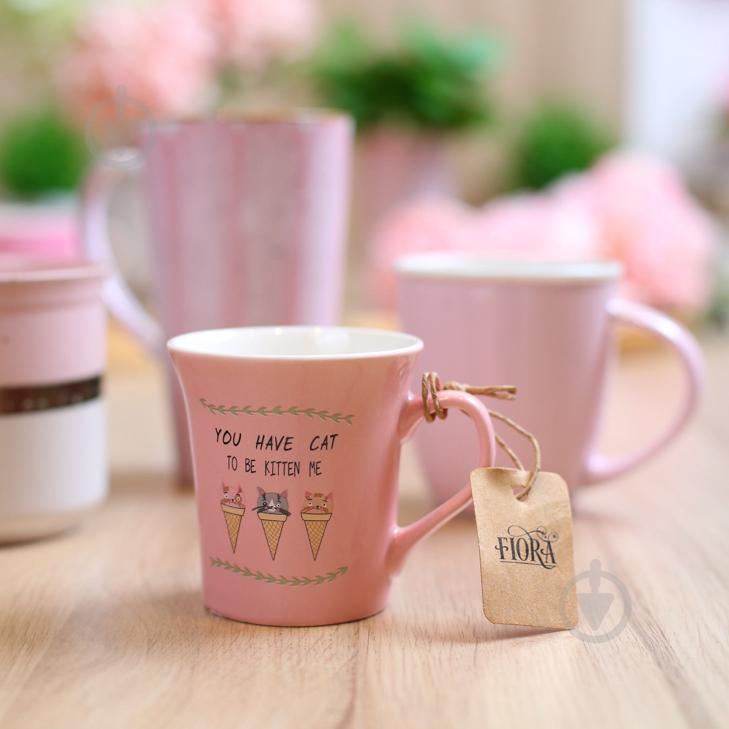 Чашка Fiora Funny Pink 225 мл - фото 2