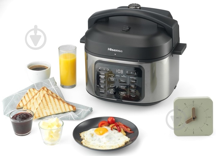 Мультиварка-скороварка Hisense HMC6SBK - фото 13 Мультиварка-скороварка Hisense HMC6SBK - фото 13