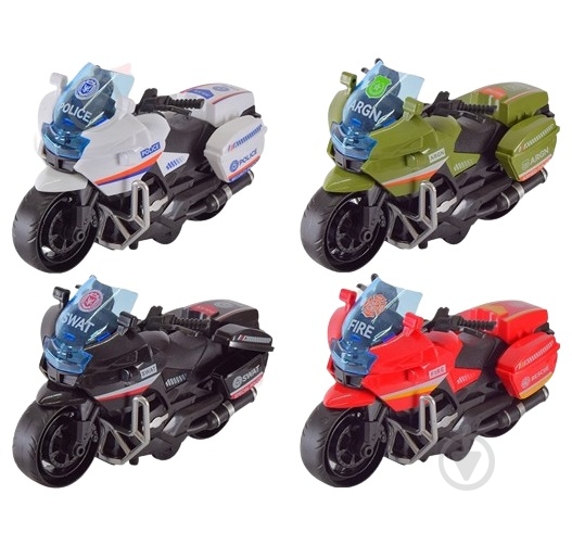 Мотоцикл Автопром 1:16 AP7478 - фото 1