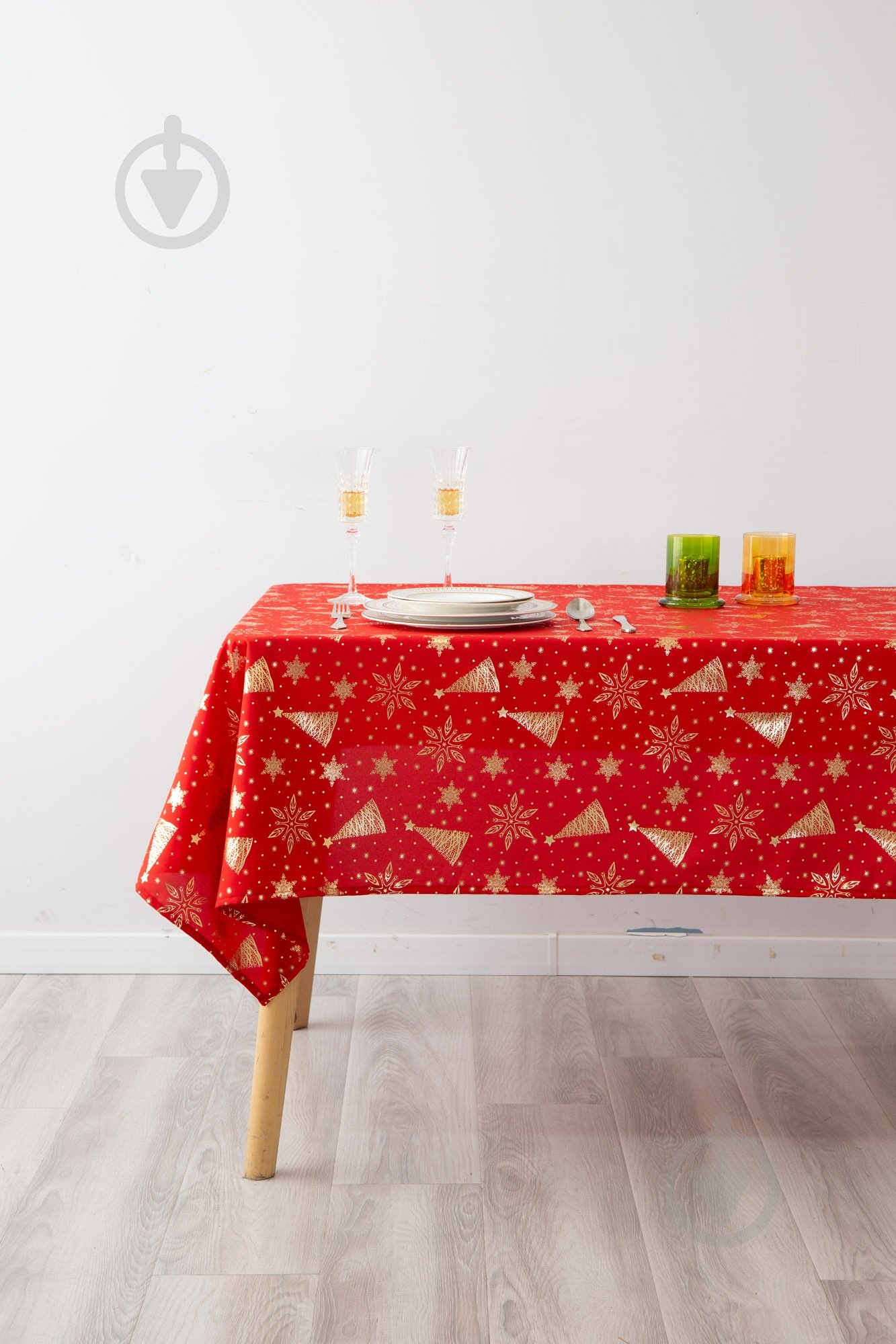 Скатерть Tangi 140x180 см красный Sensio - фото 2 Скатерть Tangi 140x180 см красный Sensio - фото 2