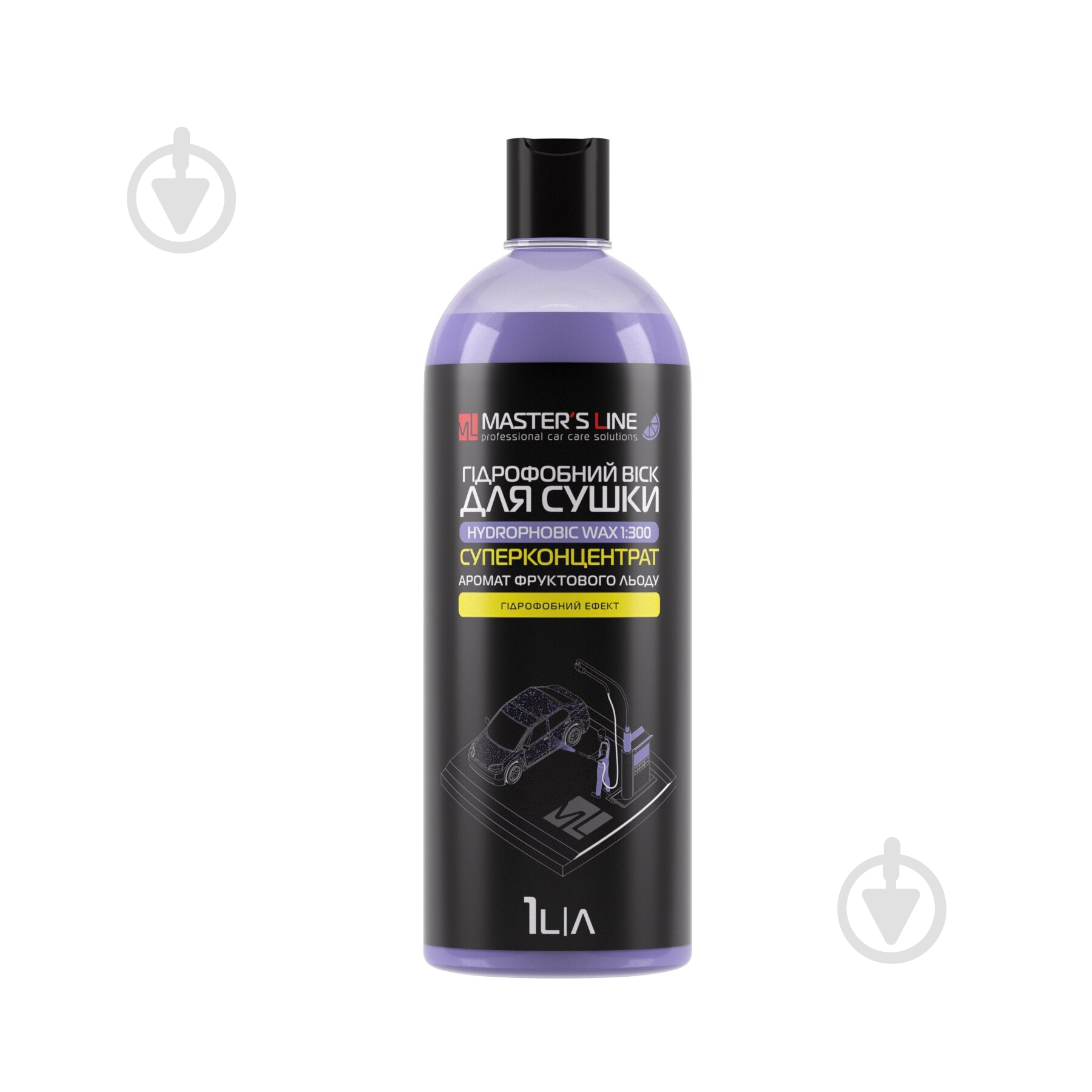Віск-концентрат 1:300 ML Hydrophobic drying wax Master’s Line 1000 мл - фото 1