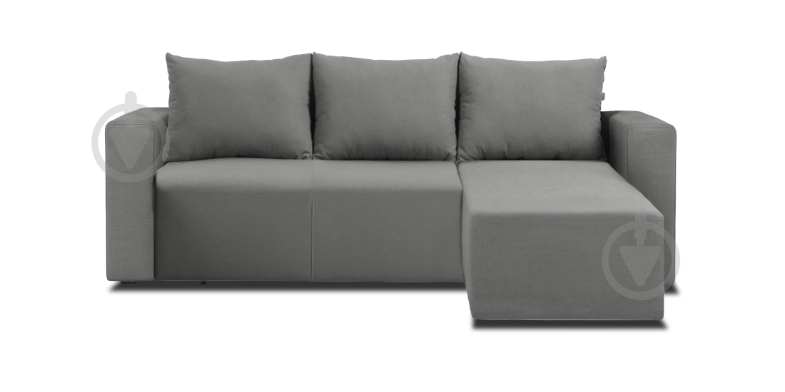 Диван угловой PRAKTICA Sofa Теодор Лайт серый 2215x1390x710 мм - фото 1
