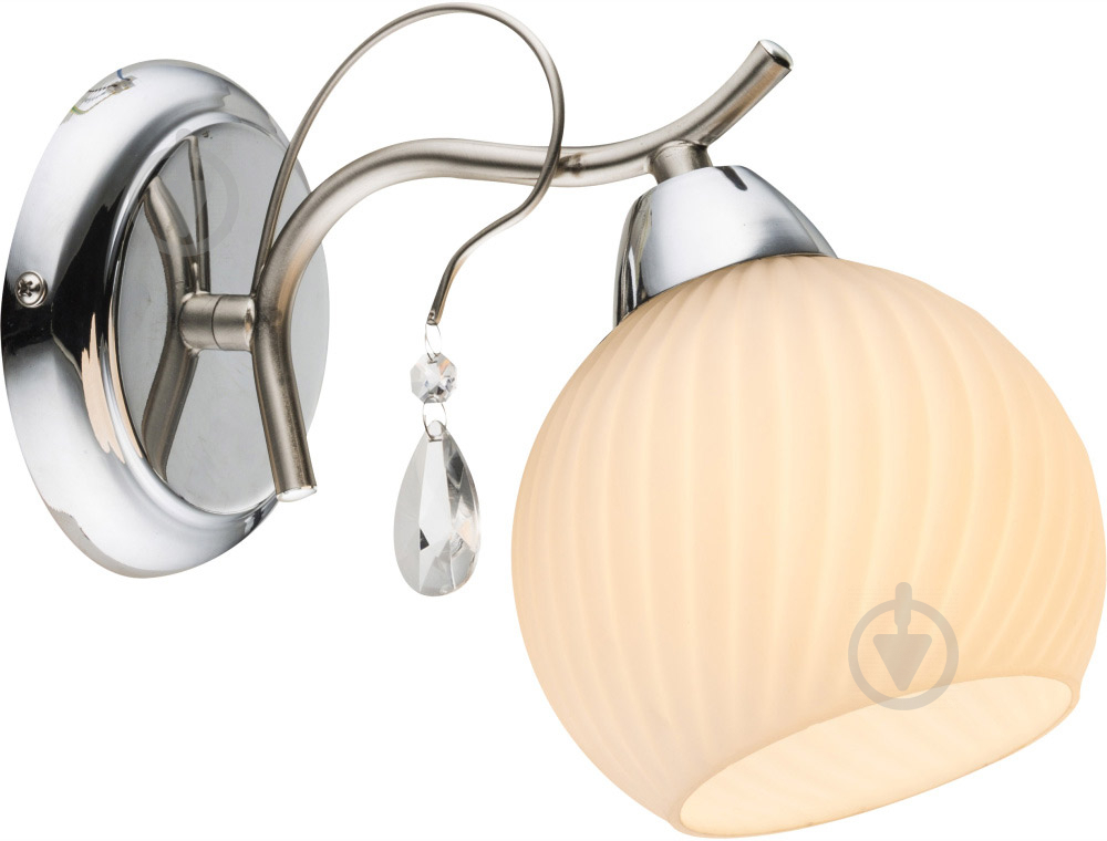 Бра Globo Perdita 1x60 Вт E14 хром 54711W - фото 1 Бра Globo Perdita 1x60 Вт E14 хром 54711W - фото 1