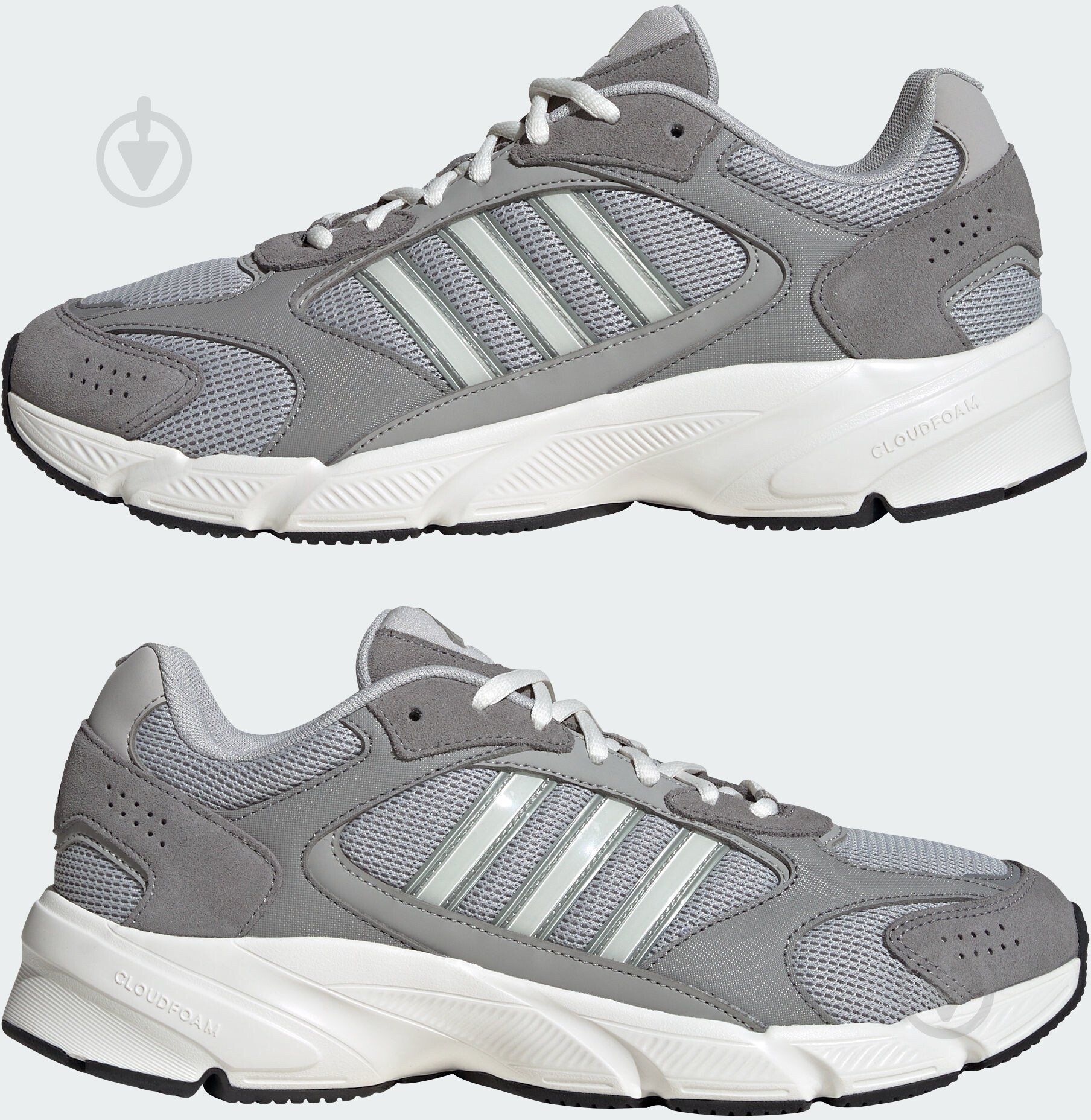 Кросівки чоловічі демісезонні Adidas CRAZYCHAOS 2000 JH6847 р.43 1/3 сірі - фото 5