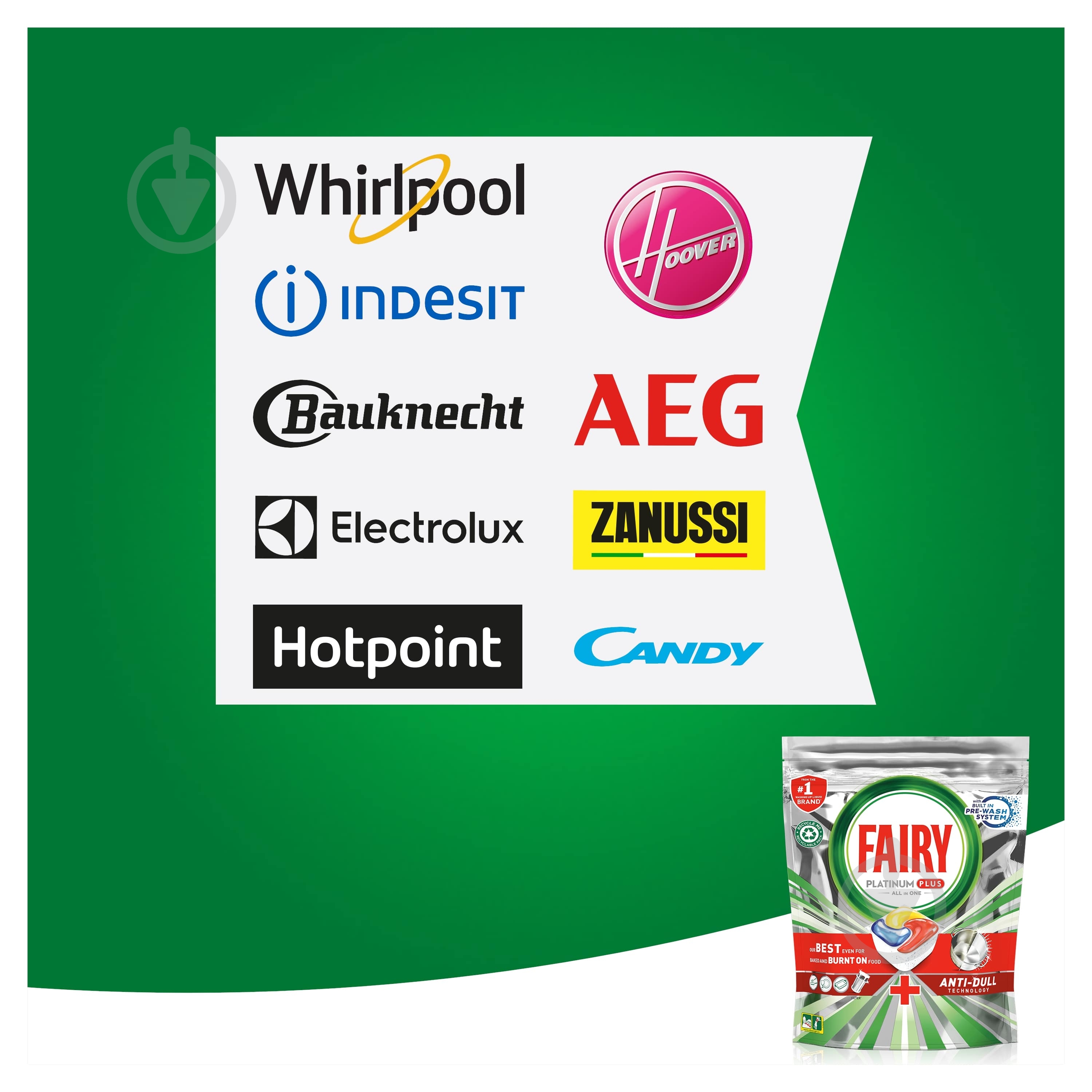 Таблетки для посудомийних машин Fairy Platinum Plus Все-в-одному 60 шт. - фото 4