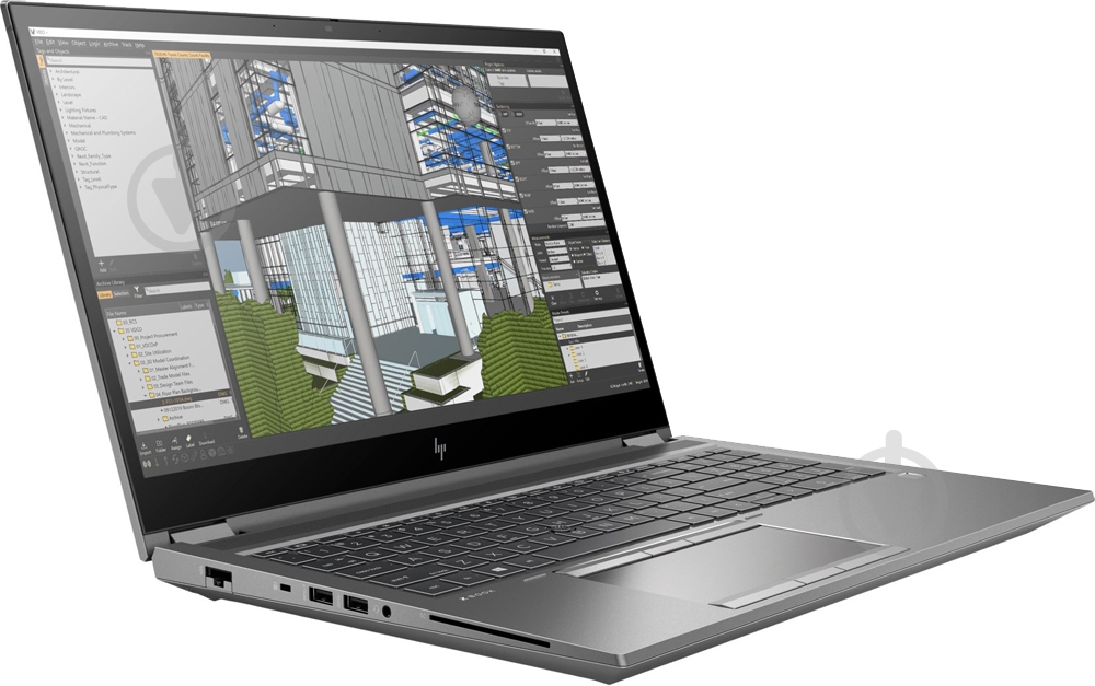 ᐉ Ноутбук HP ZBook Fury 15 G7 15,6 (9VS23AV_V1) silver • Краща