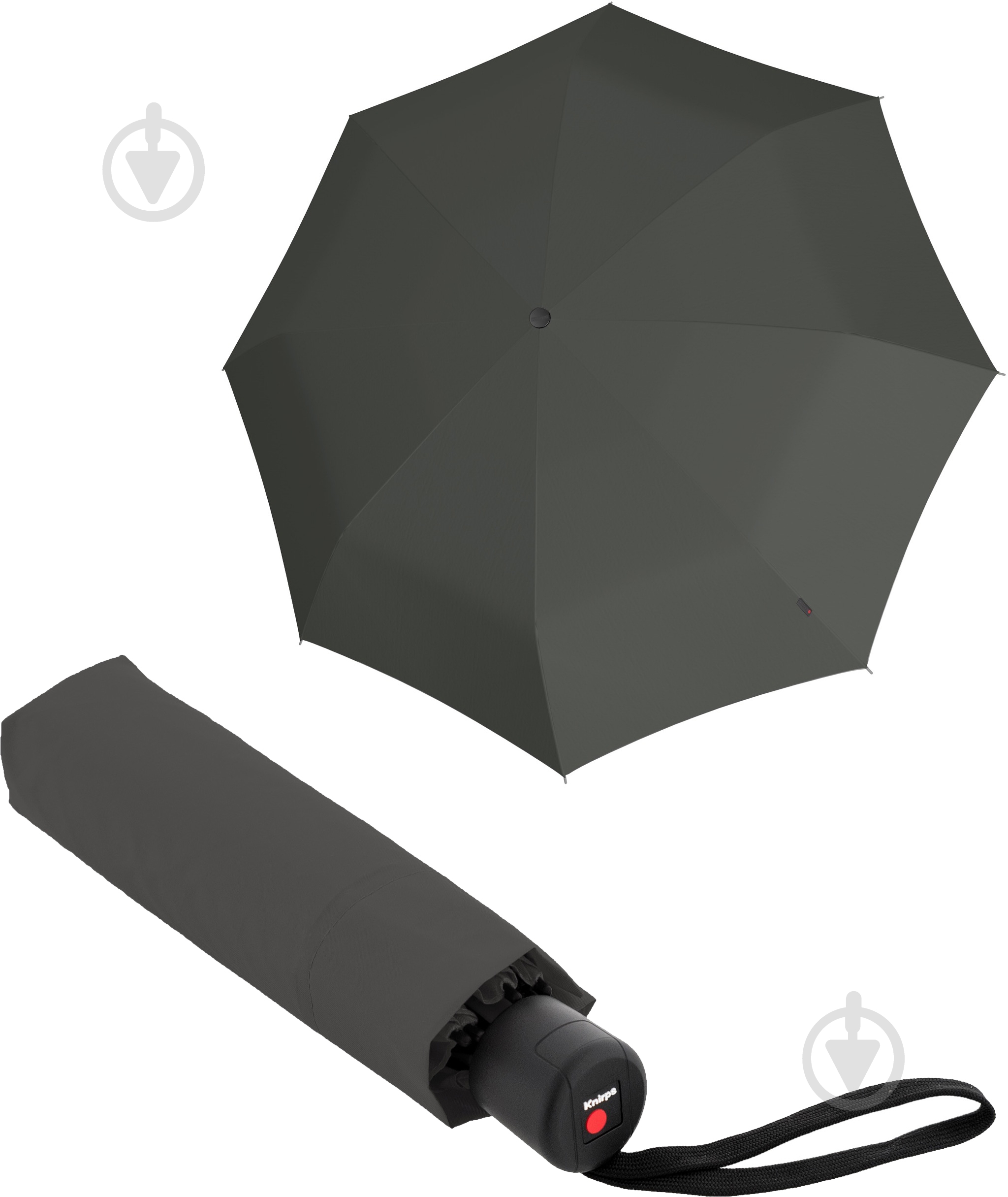 Парасолька Knirps C.055 Medium Manual Kn95 8055 0800 сірий - фото 1