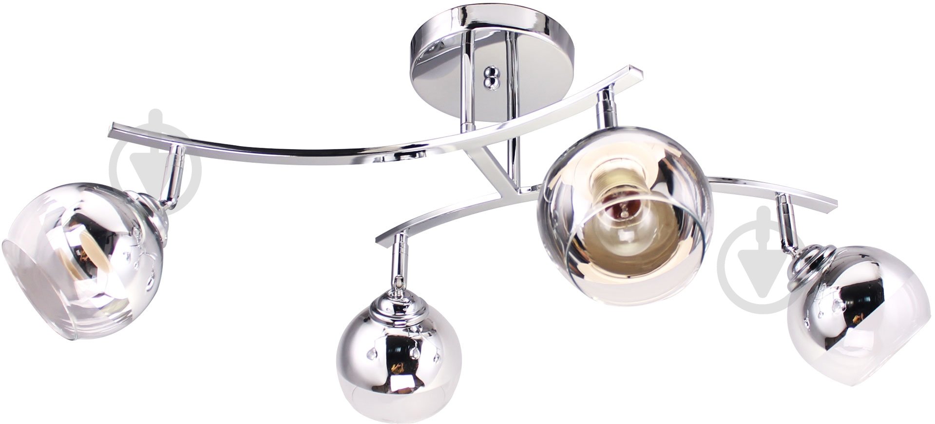 Люстра стельова Blitz 1375-44 4x60 Вт E27 хром - фото 1