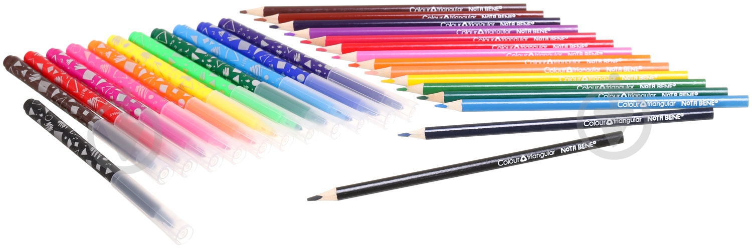 Набор для рисования цветные карандаши и фломастеры Nota Bene - фото 4