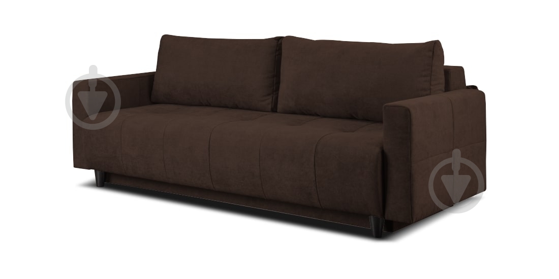 Диван прямий PRAKTICA Sofa Дастін ДЛ3 (категорія 1) коричневий 2300x1010x720 мм - фото 1