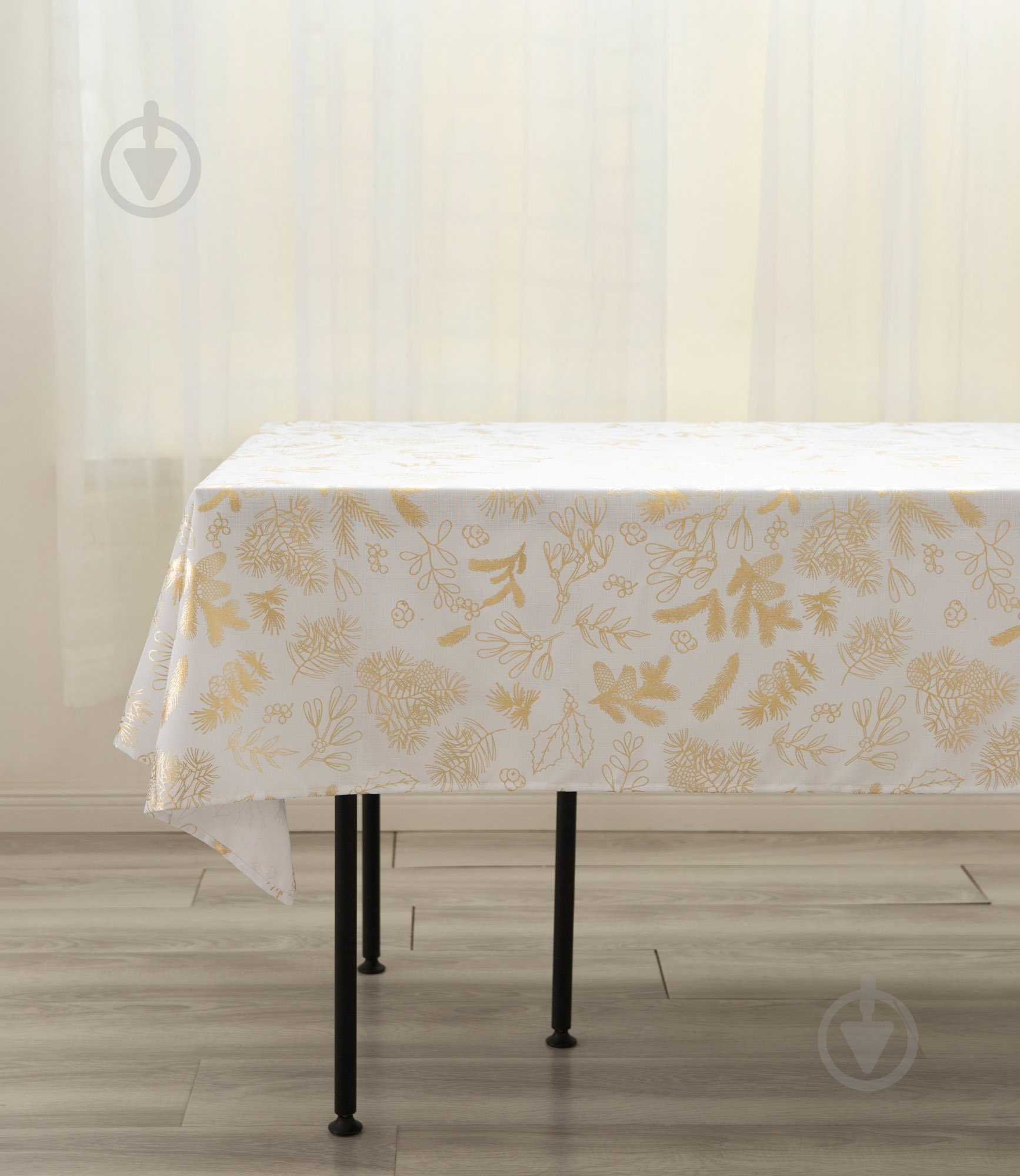 Скатертина Valledolmo 140x180 см білий Sensio - фото 1 Скатертина Valledolmo 140x180 см білий Sensio - фото 1